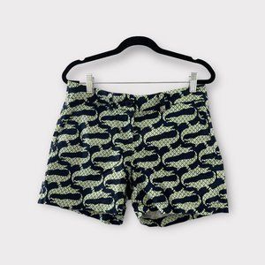 CROWN & IVY ALLIGATOR PRINT SHORTS